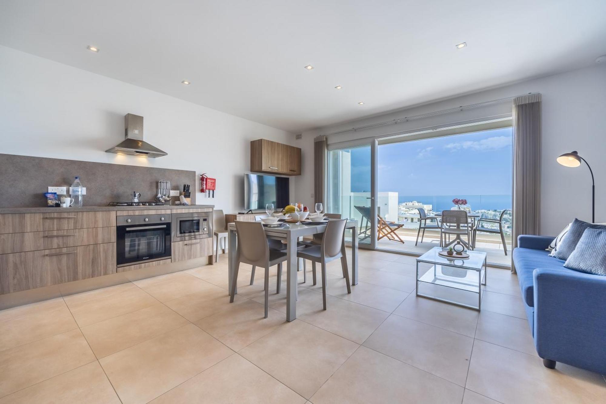 Fl5 Thelodge Amazing Views W Terrace By Homely Mellieha Exterior photo