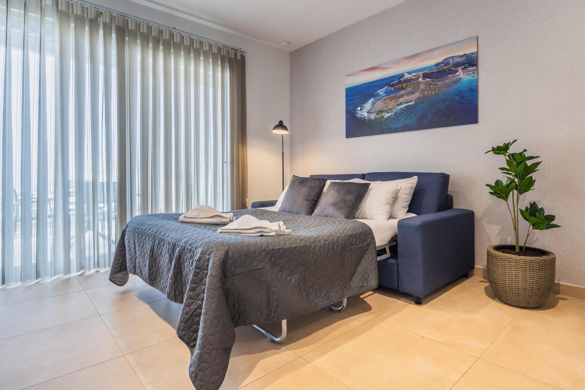 Fl5 Thelodge Amazing Views W Terrace By Homely Mellieha Exterior photo